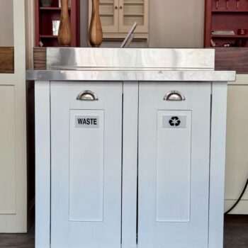 Recycling Unit with 2 bin drawers